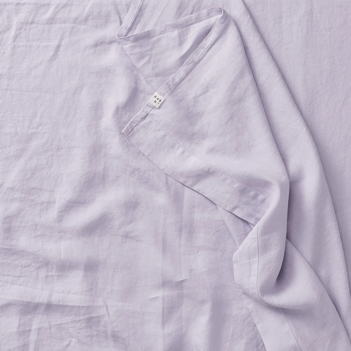 100% Linen Sheet Set Lilac