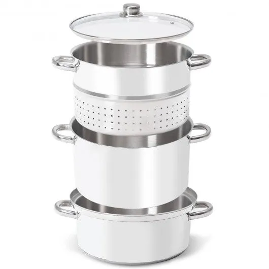 11-Quart Stainless Steel Fruit Juicer Steamer