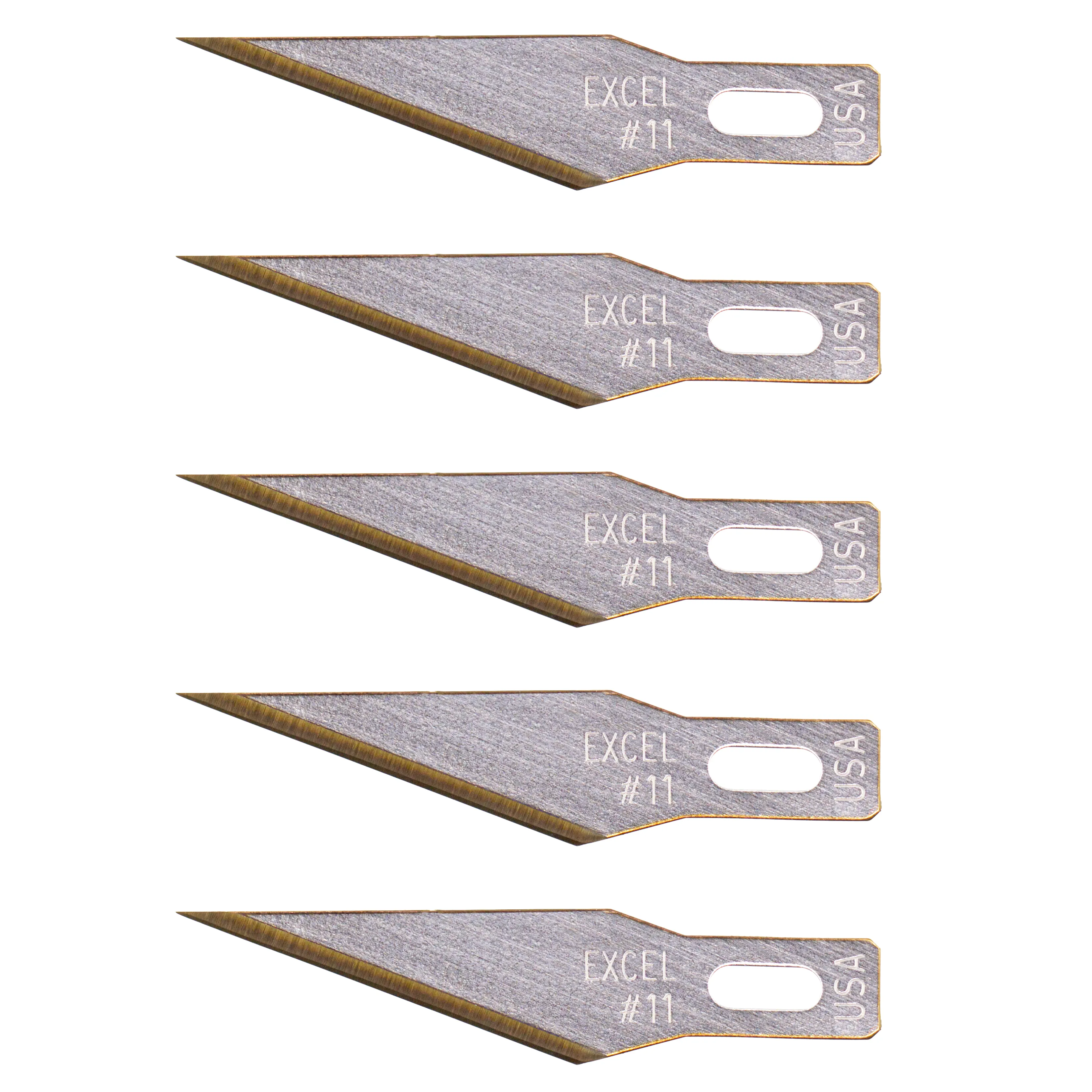 #11 ZrN Coated Hobby Knife Blades