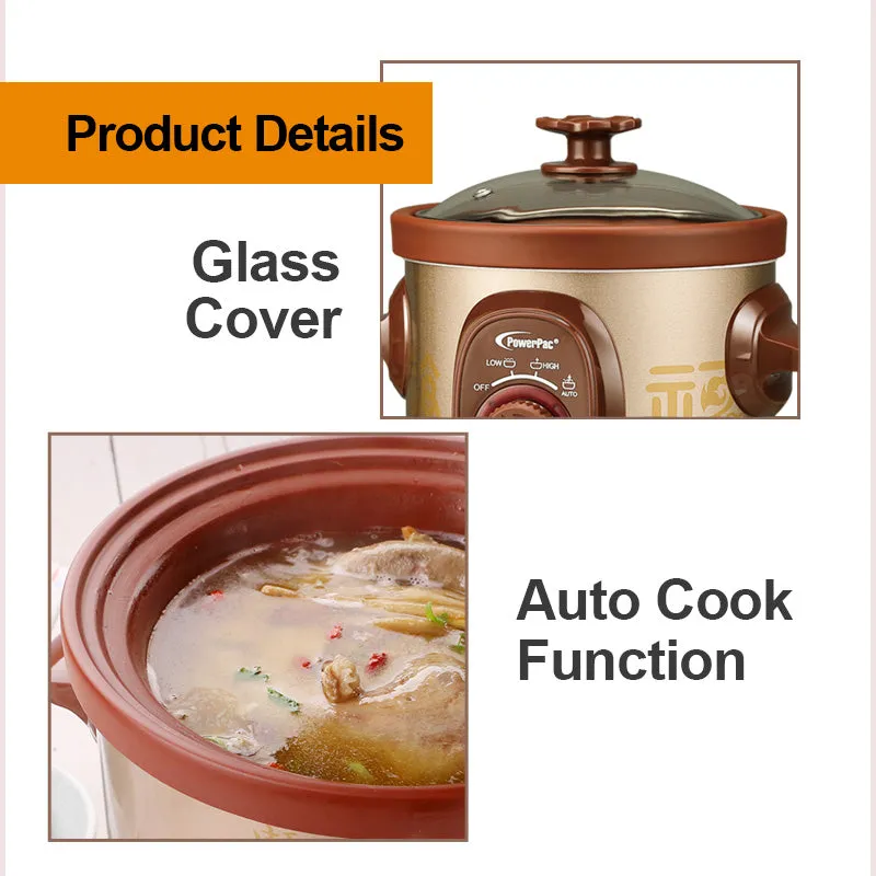 1.5L Slow Cooker with Ceramic Pot (PPSC15)