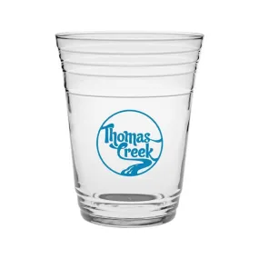 16 Oz. Glass Fill Up Glass Cup (Silkscreen) (Q946022)