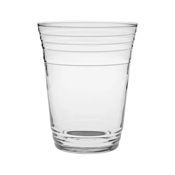 16 Oz. Glass Fill Up Glass Cup (Silkscreen) (Q946022)