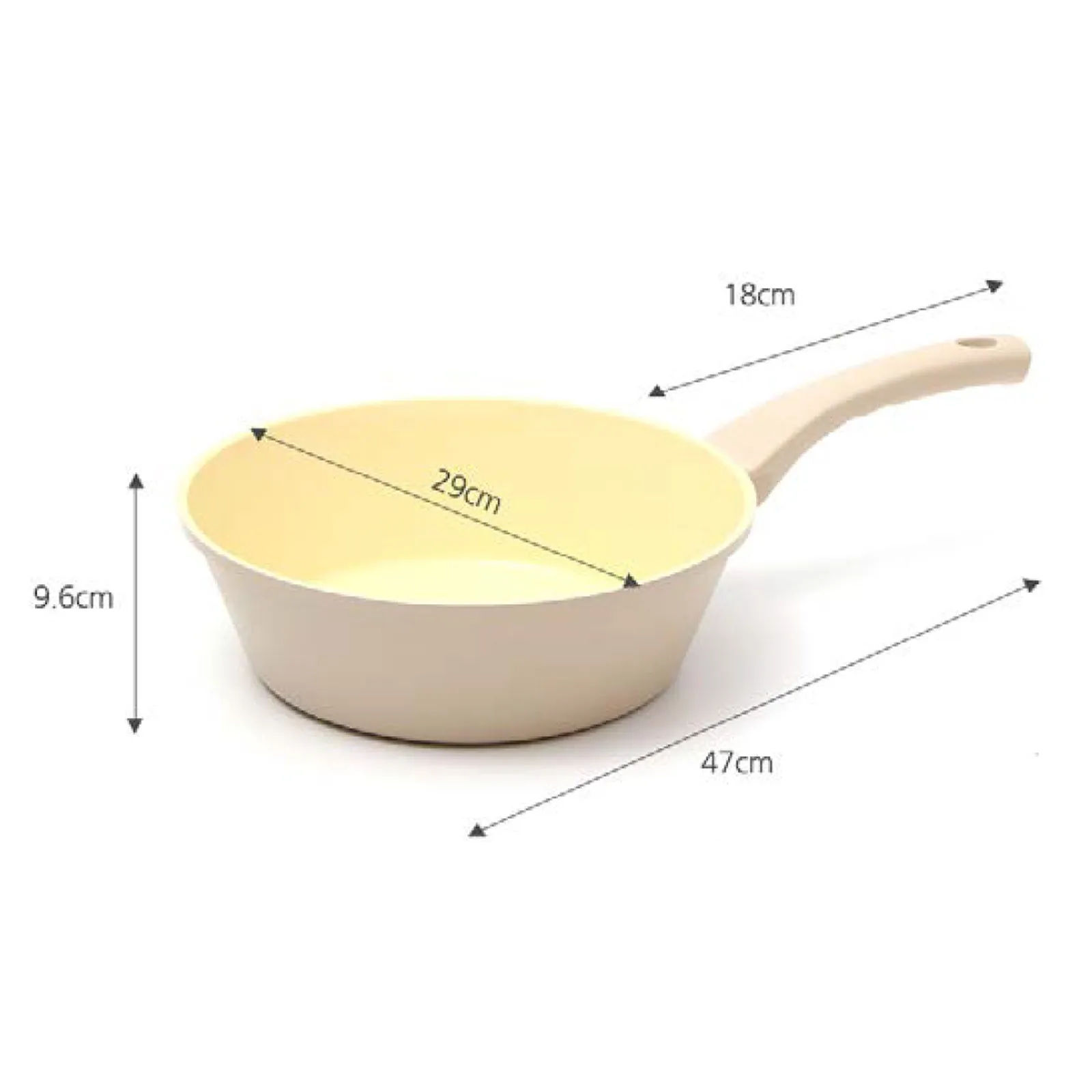 28cm Non-Stick Ceramic Wok Pan, Induction-Safe, Giorno Felice