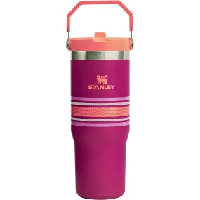 30oz Stanley Iceflow Flip Straw - Fuchsia Mesh