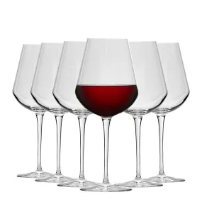 560ml Inalto Uno Wine Glasses - Pack of Six - By Bormioli Rocco