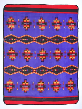 60" X 80" Fleece Lodge Blanket #26E