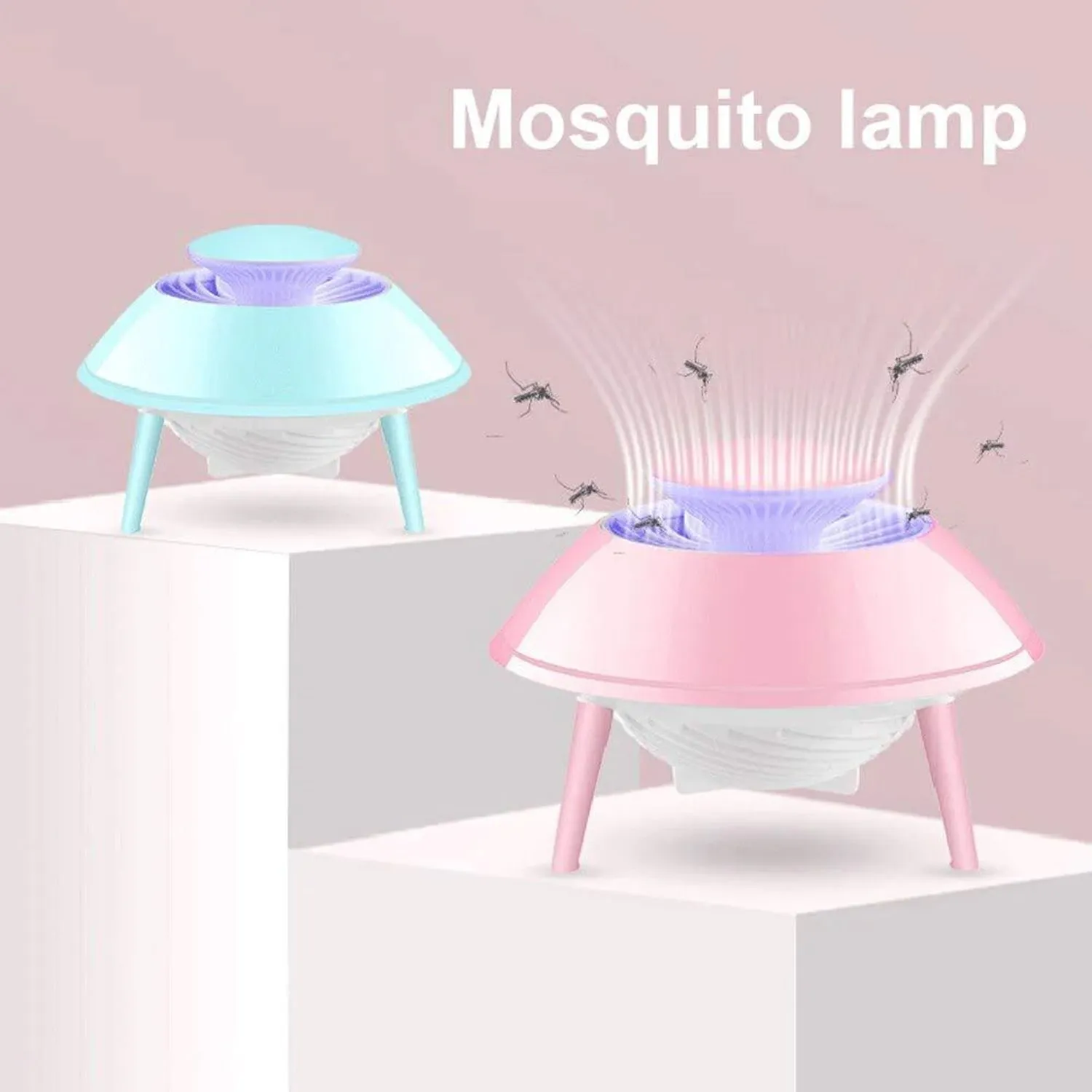 6465 Mosquito Trap Killer Space Ship Design lamp Flying saucer mosquito catcher suction Machine