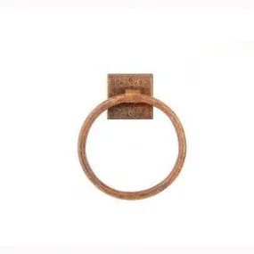 7‚Ä≥ Hand Hammered Copper Towel Ring