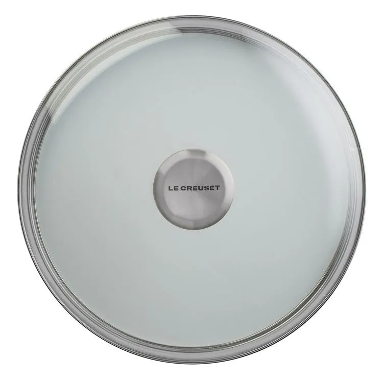 9.5" Glass Lid with Stainless Steel Knob