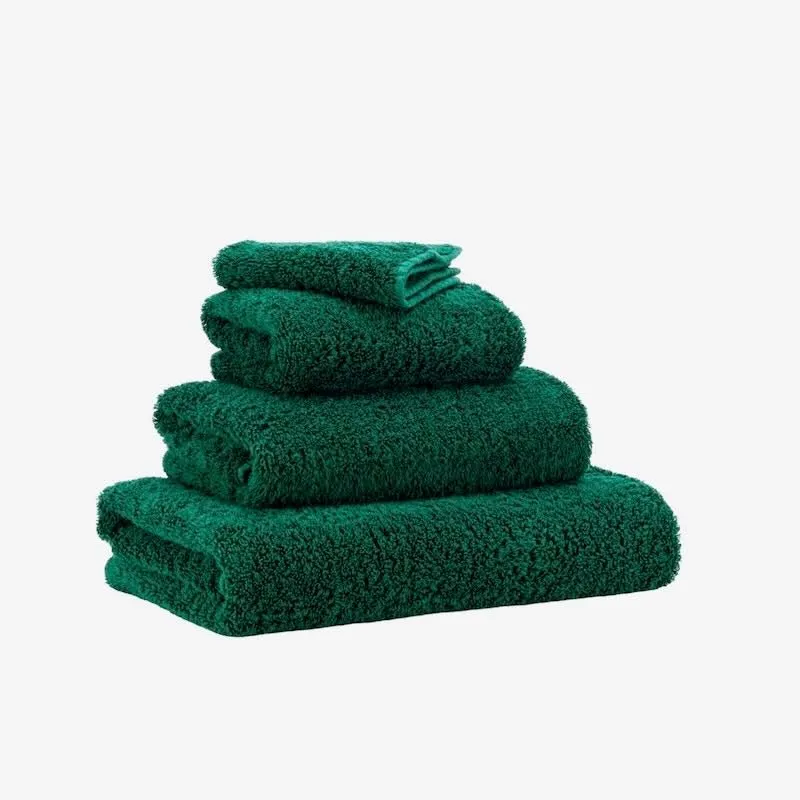 Abyss Super Pile Bath Sheet 40x72 British Green 298