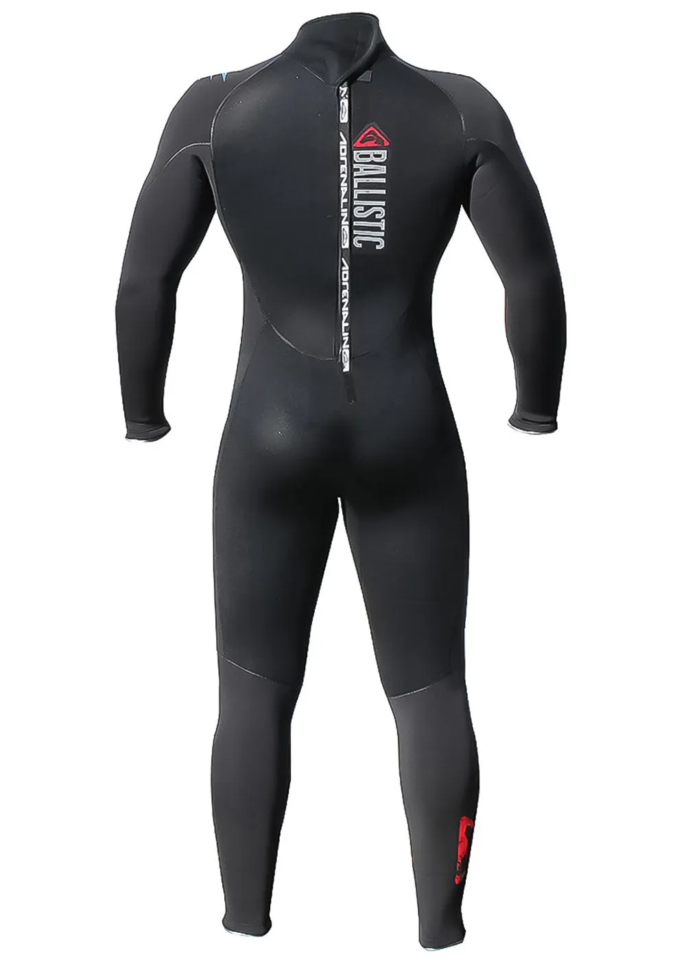 Adrenalin Mens Ballistic Batwing 4/3mm Steamer Wetsuit