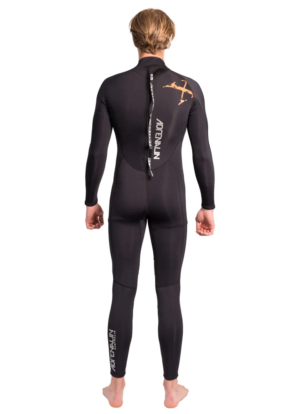 Adrenalin Mens Radical X 3/2mm Steamer Wetsuit