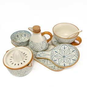 Aleah Ceramic Kitchenware | Blue