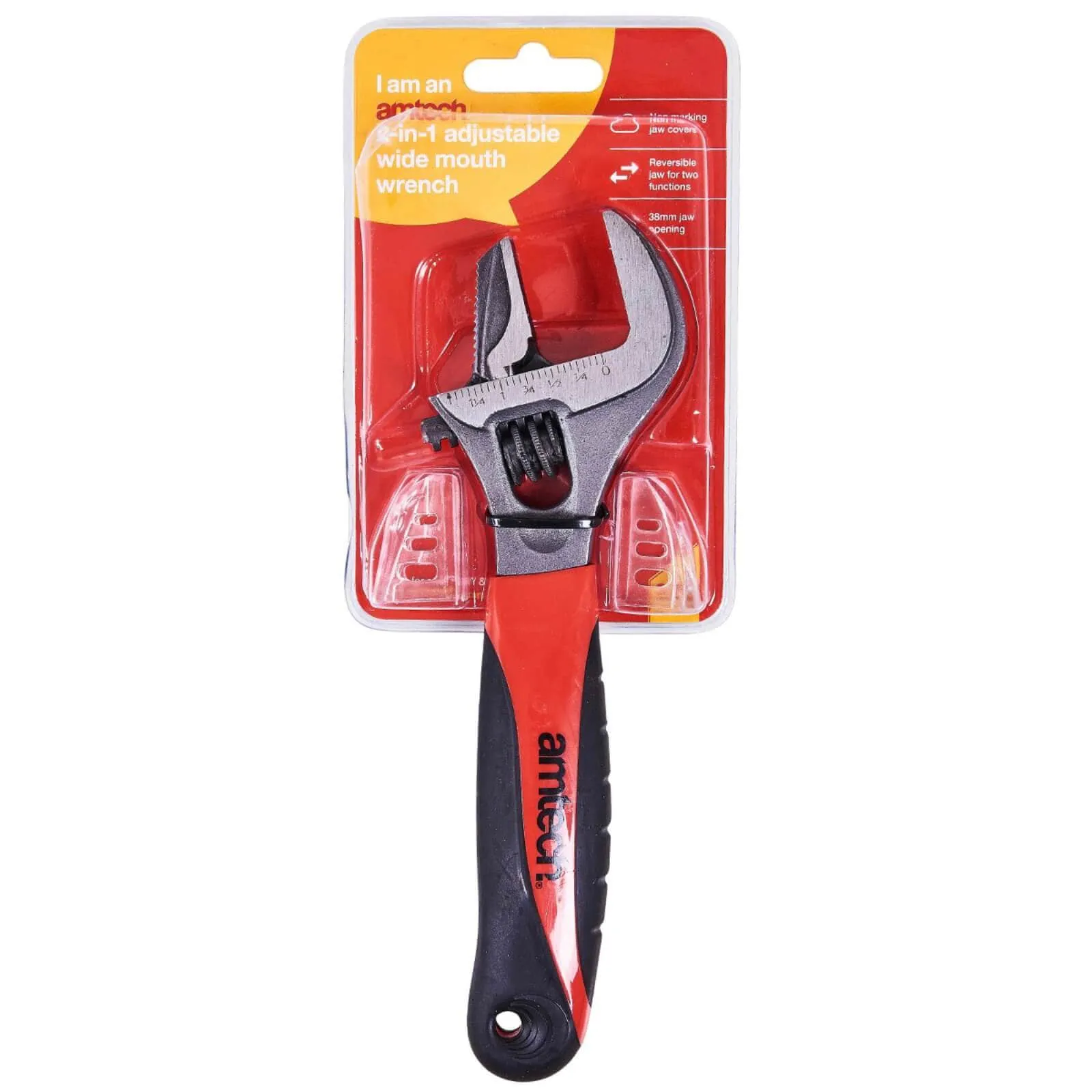 Amtech Adjustable Wide Mouth 2 In 1 Wrench