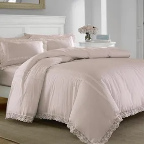 Annabella Pastel Pink Duvet Set