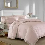 Annabella Pastel Pink Duvet Set