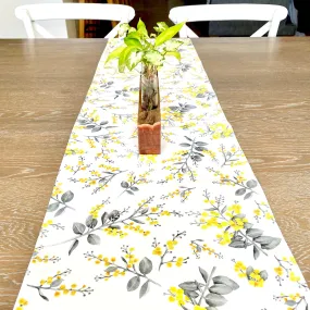 Australian Silver Wattle Table Runner