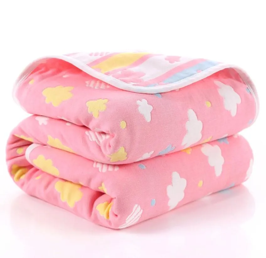 Baby Blanket - Happy Cloud (Pink)