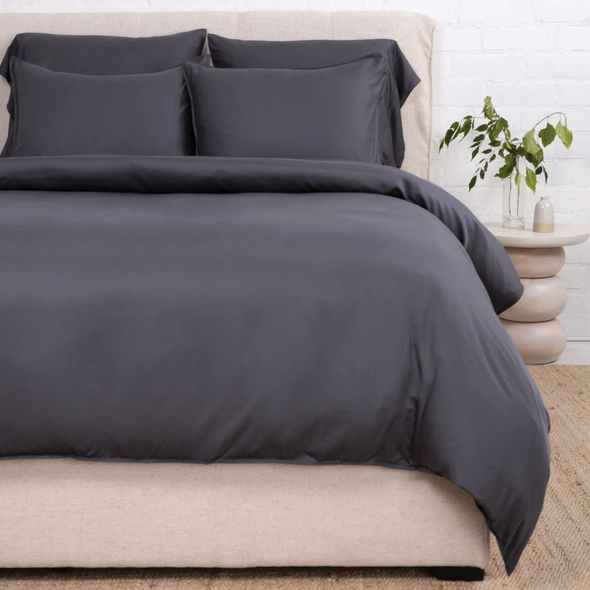 Bamboo Sateen Midnight Bedding