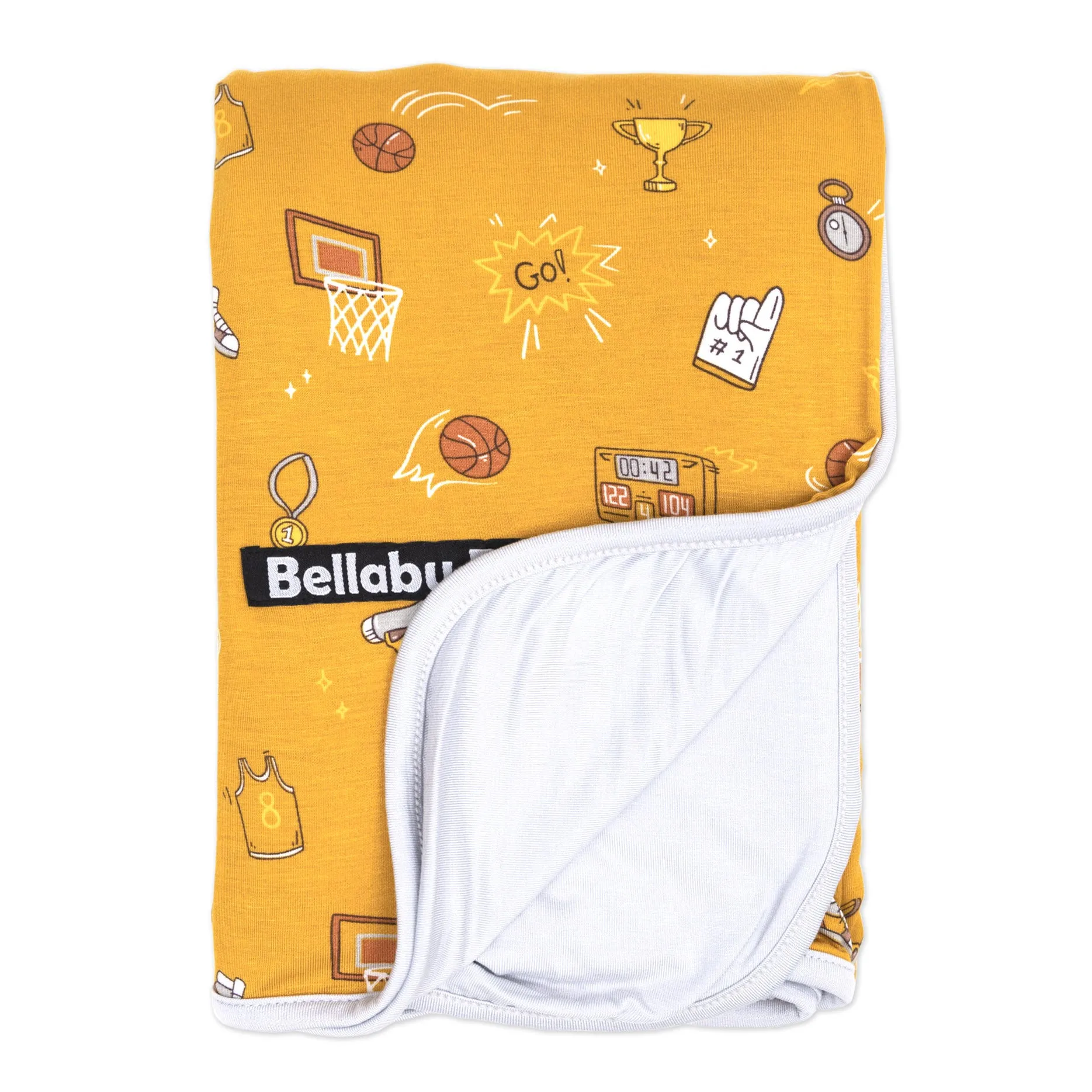 Basketball Bamboo Reversible Blanket