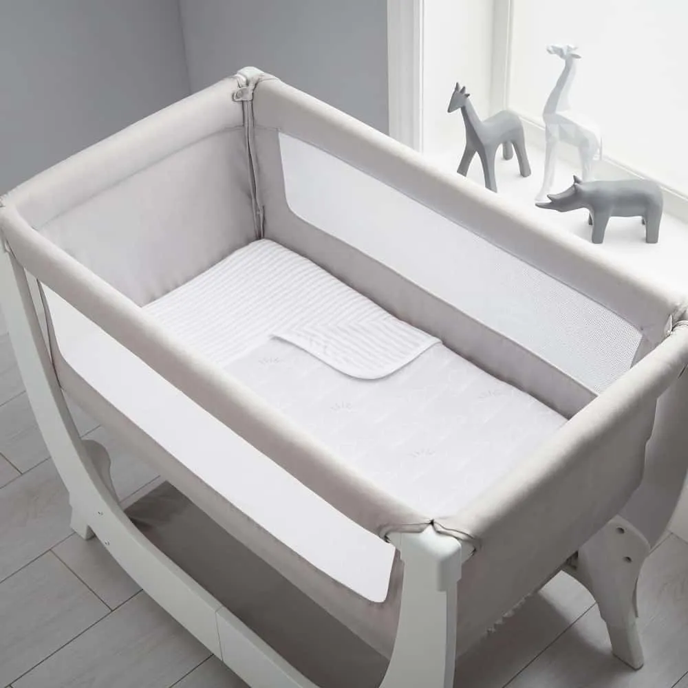 Beaba by Shnuggle Bedside Sleeper Bassinet Bedding Set