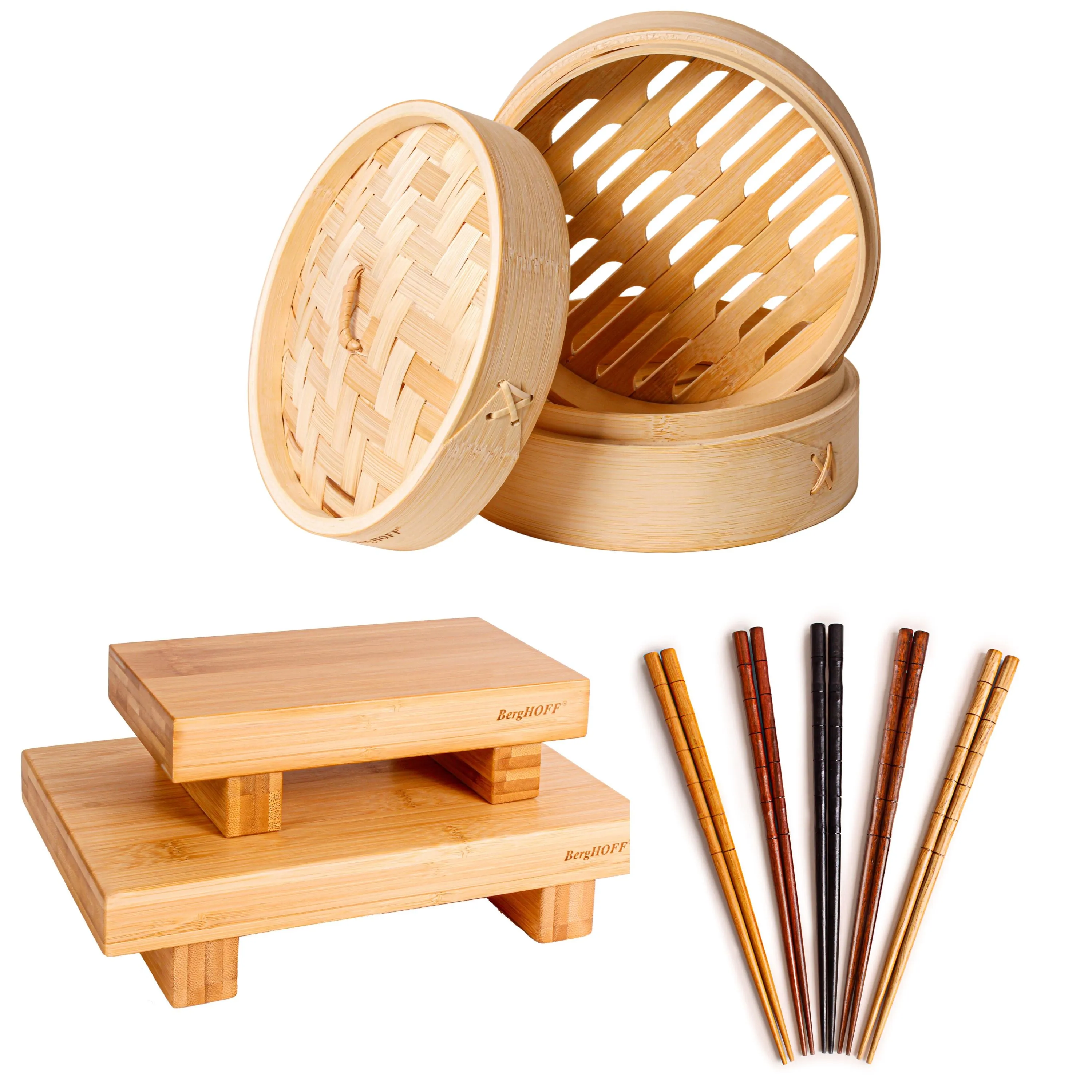 BergHOFF Bamboo 13pc Sushi Night Set