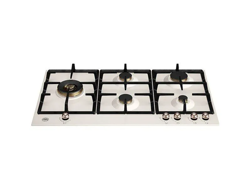 Bertazzoni P905LHERAC* 90 cm Gas hob with lateral dual wok