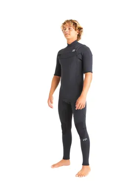 Billabong Mens Absolute Natural 2mm CZ GBS SS Steamer Wetsuit