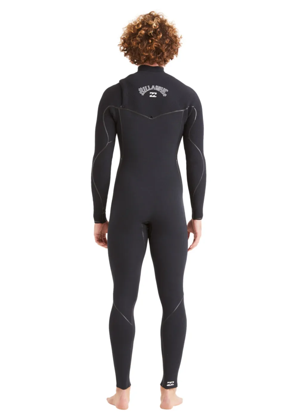 Billabong Mens Furnace Comp 2mm Chest Zip Steamer Wetsuit