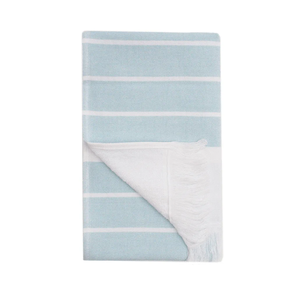 Blue Stripe Fouta Hand Towel