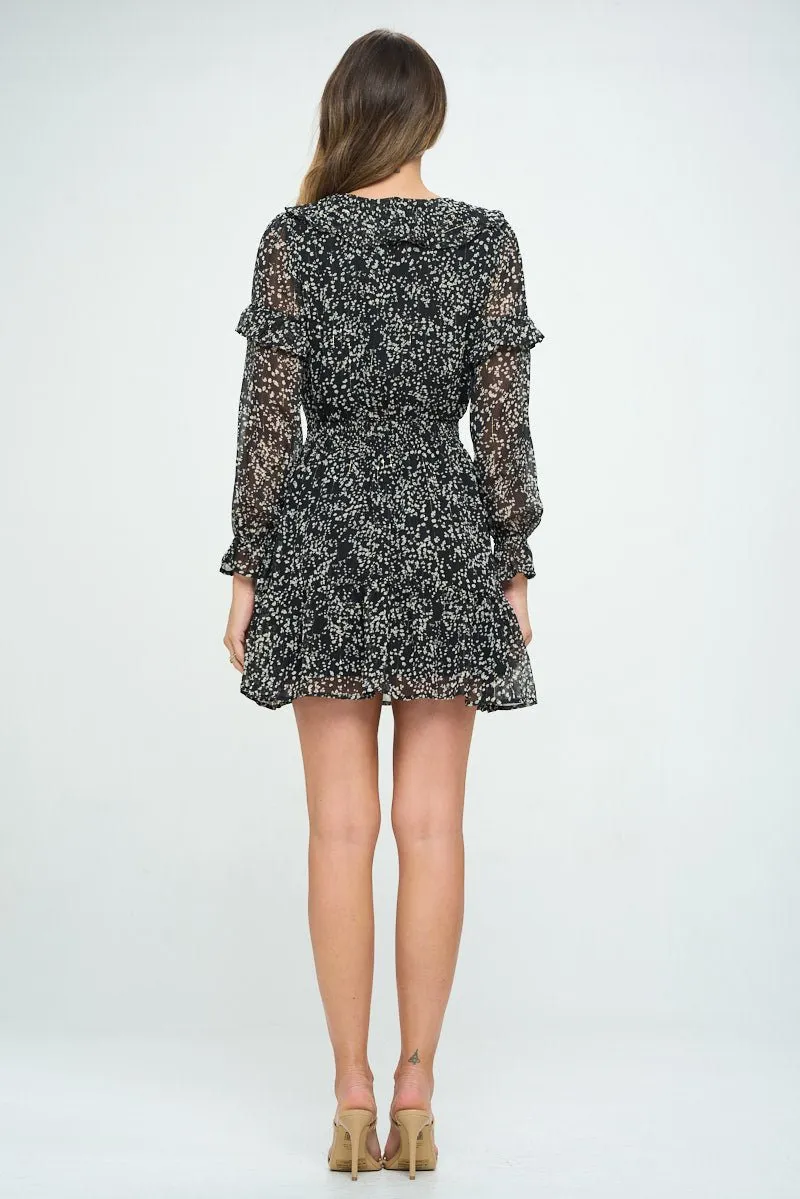 Chloe Long Sleeve Peasant Dress