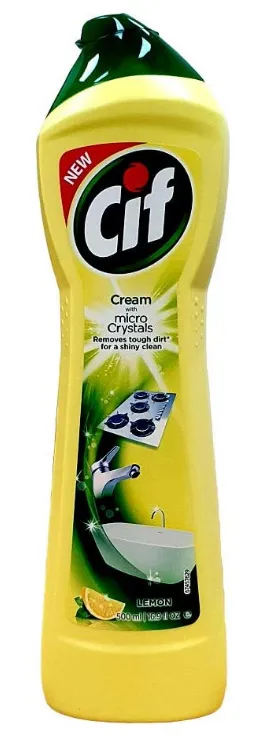 Cif Lemon Cream Cleaner Pack of 8x500ml