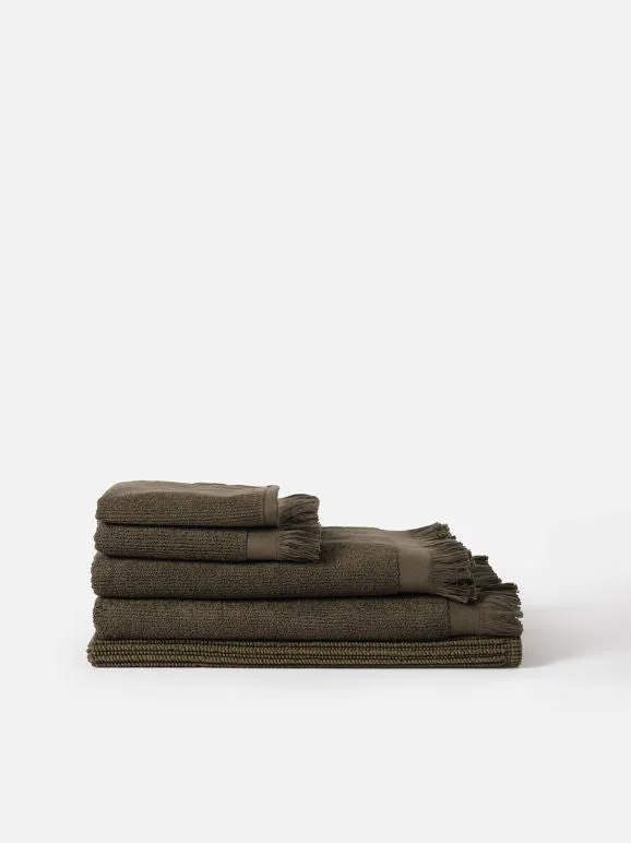 Citta Ribbed Towel Range