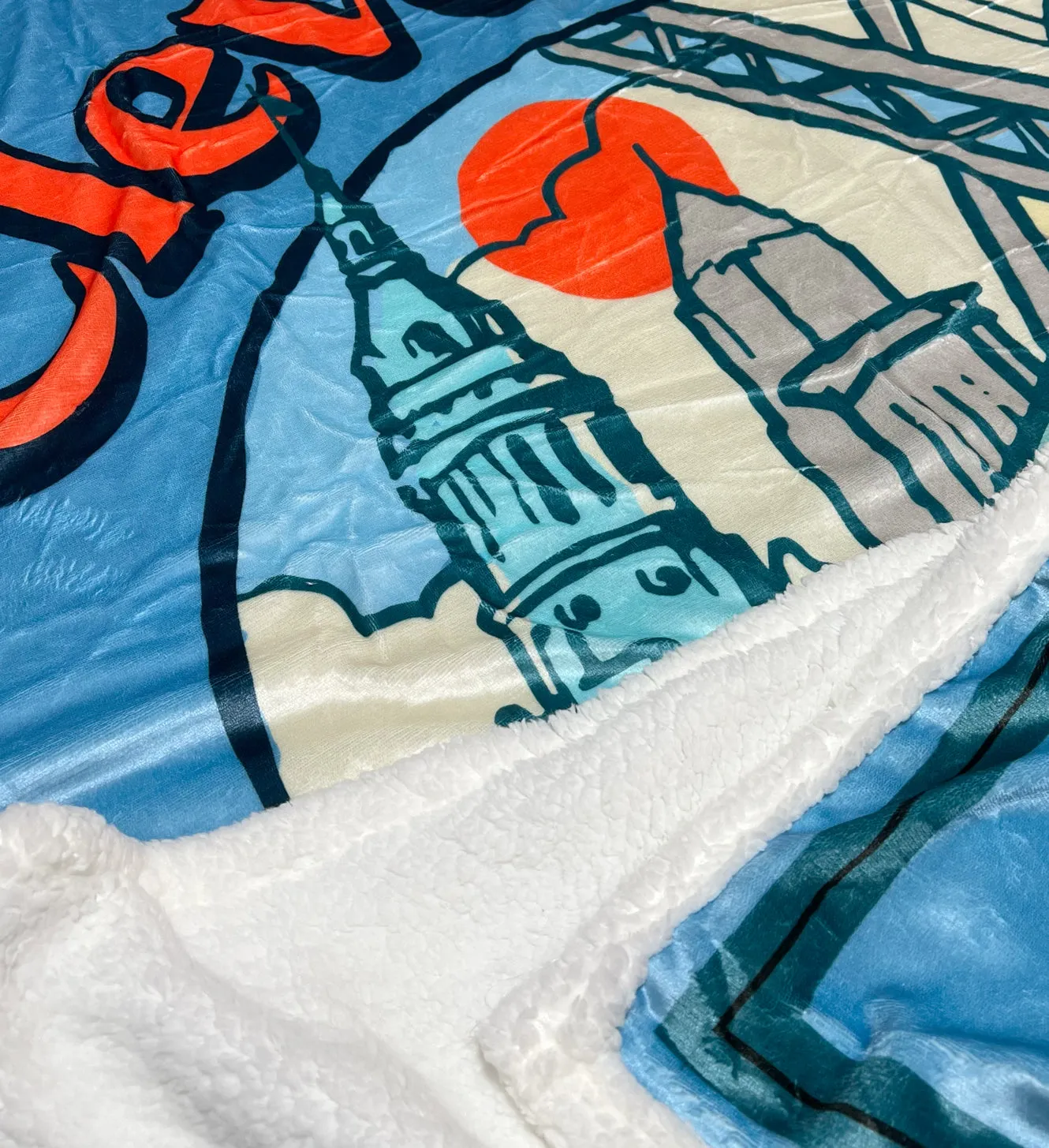 Cleveland Artwork Blanket