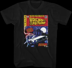 Comic Book Cover Back To The Future T-Shirt