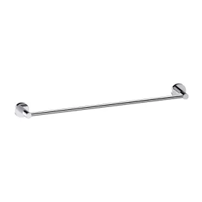 COMO Single Towel Rail 600mm Chrome