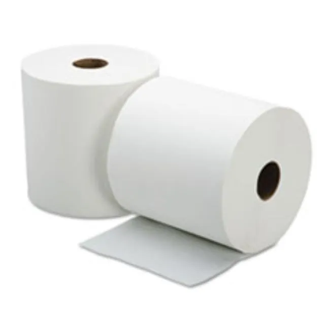 CONTINUOUS ROLL PAPER TOWEL, 8" X 800FT, WHITE, 6 ROLLS-BOX