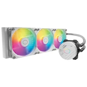 Cooler Master ARGB  MasterLiquid 360L Core, AIO Liquid Cooler - White