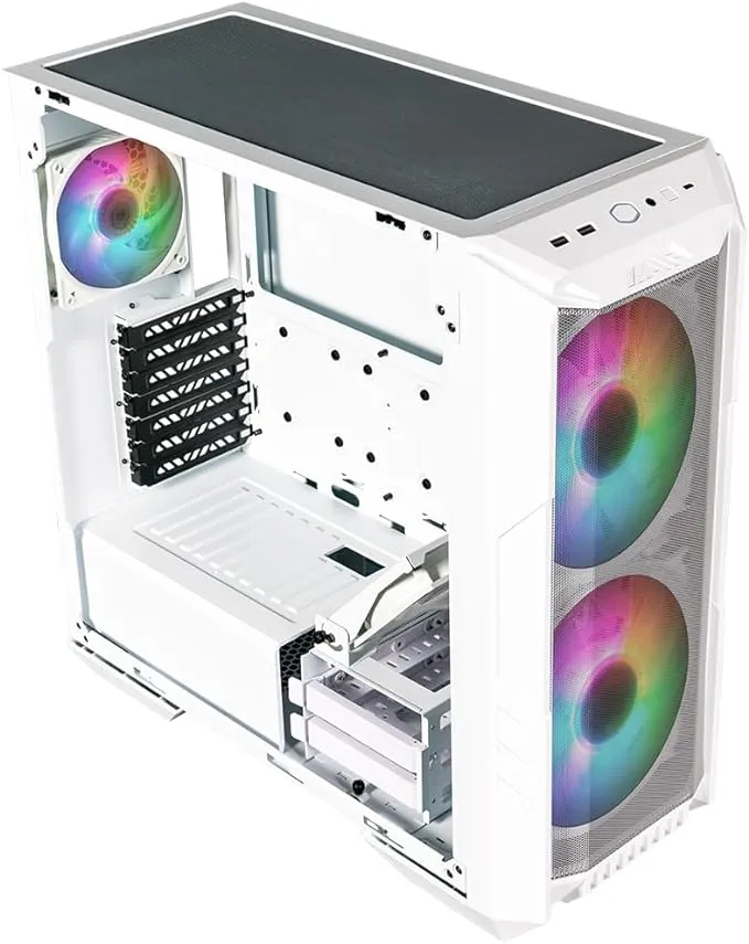 Cooler Master HAF 500 High Airflow ATX Mid-Tower (H500-KGNN-S00 | White