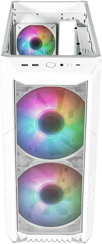 Cooler Master HAF 500 High Airflow ATX Mid-Tower (H500-KGNN-S00 | White