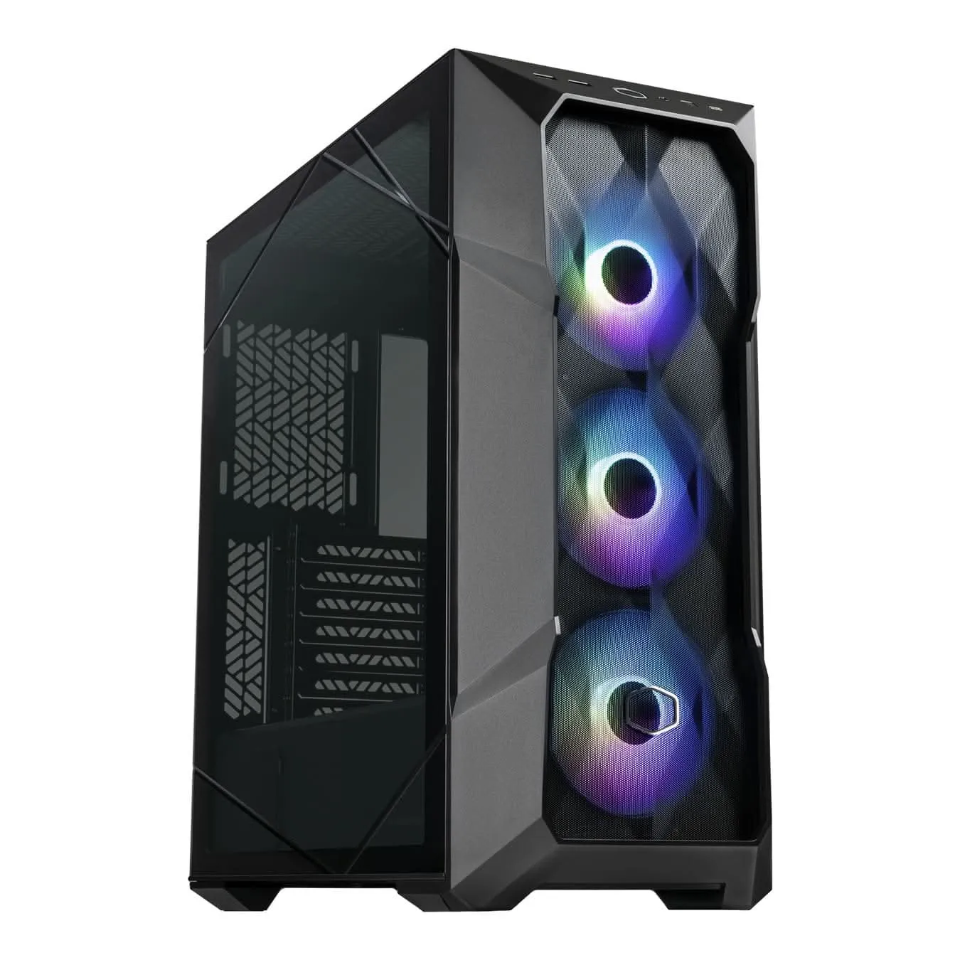 COOLER MASTER MASTERBOX TD500 V2 MESH MID-TOWER ATX CABINET BLACK