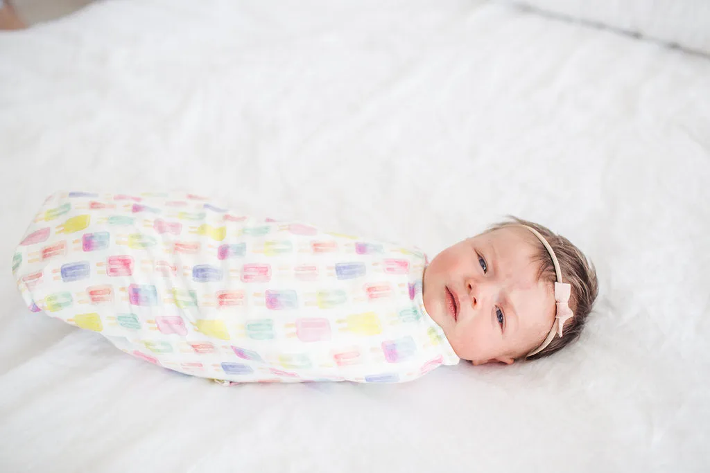 Copper Pearl Summer Knit Swaddle Blanket