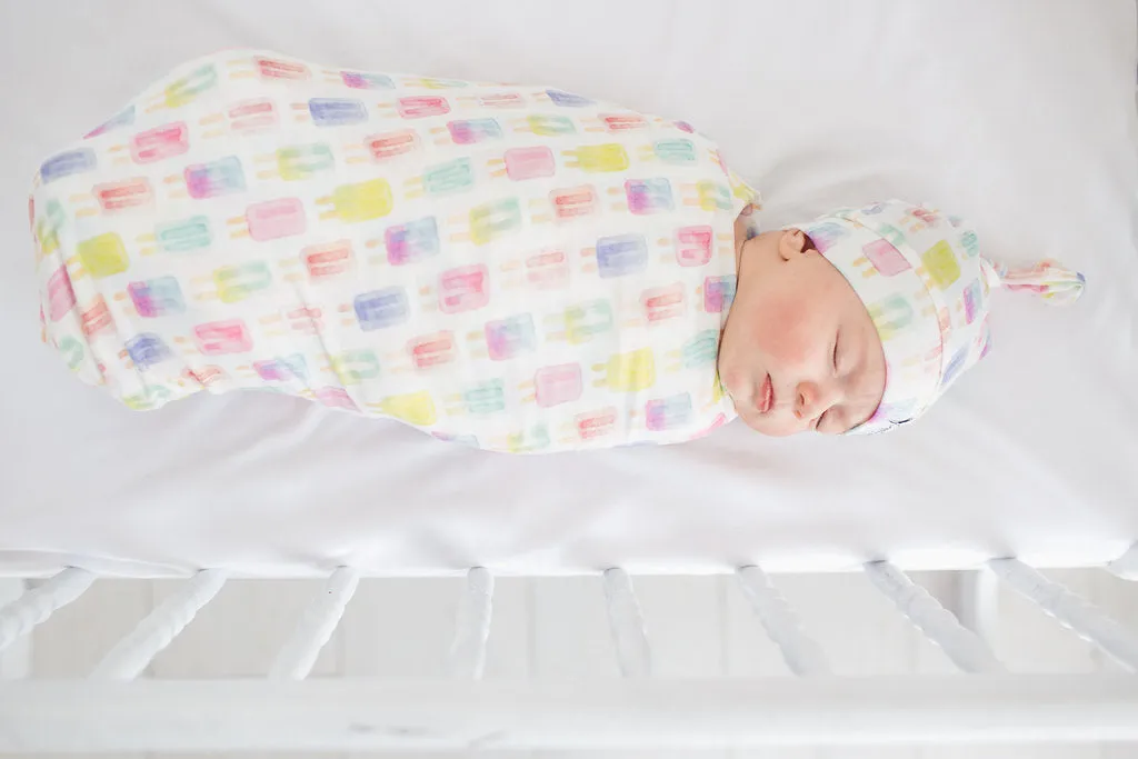 Copper Pearl Summer Knit Swaddle Blanket