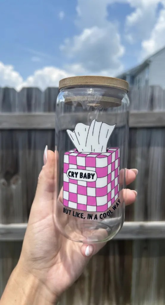 Crybaby Glass Cup