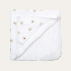 'Daisies' Hooded Towel by Lulujo