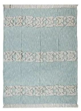 Dayton 80141SBL Sky Blue Throw Blanket