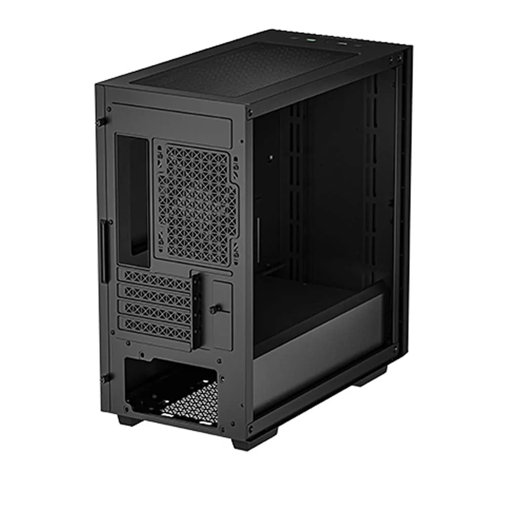 DEEPCOOL MATREXX 40 Mid-Tower Mini-ITX/M-ATX Computer Cabinet/Gaming Case -Black |Tempered Glass Side Panel with Rear: 1×120mm DC Fan Included