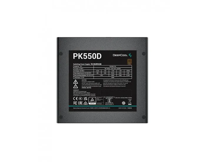 DEEPCOOL SMPS 550W (PK550D)