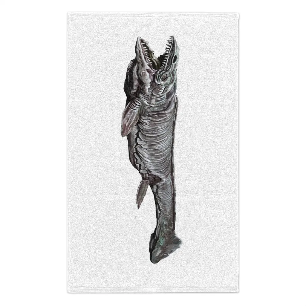 Dino Sea Creature Rally Towel, 11x18