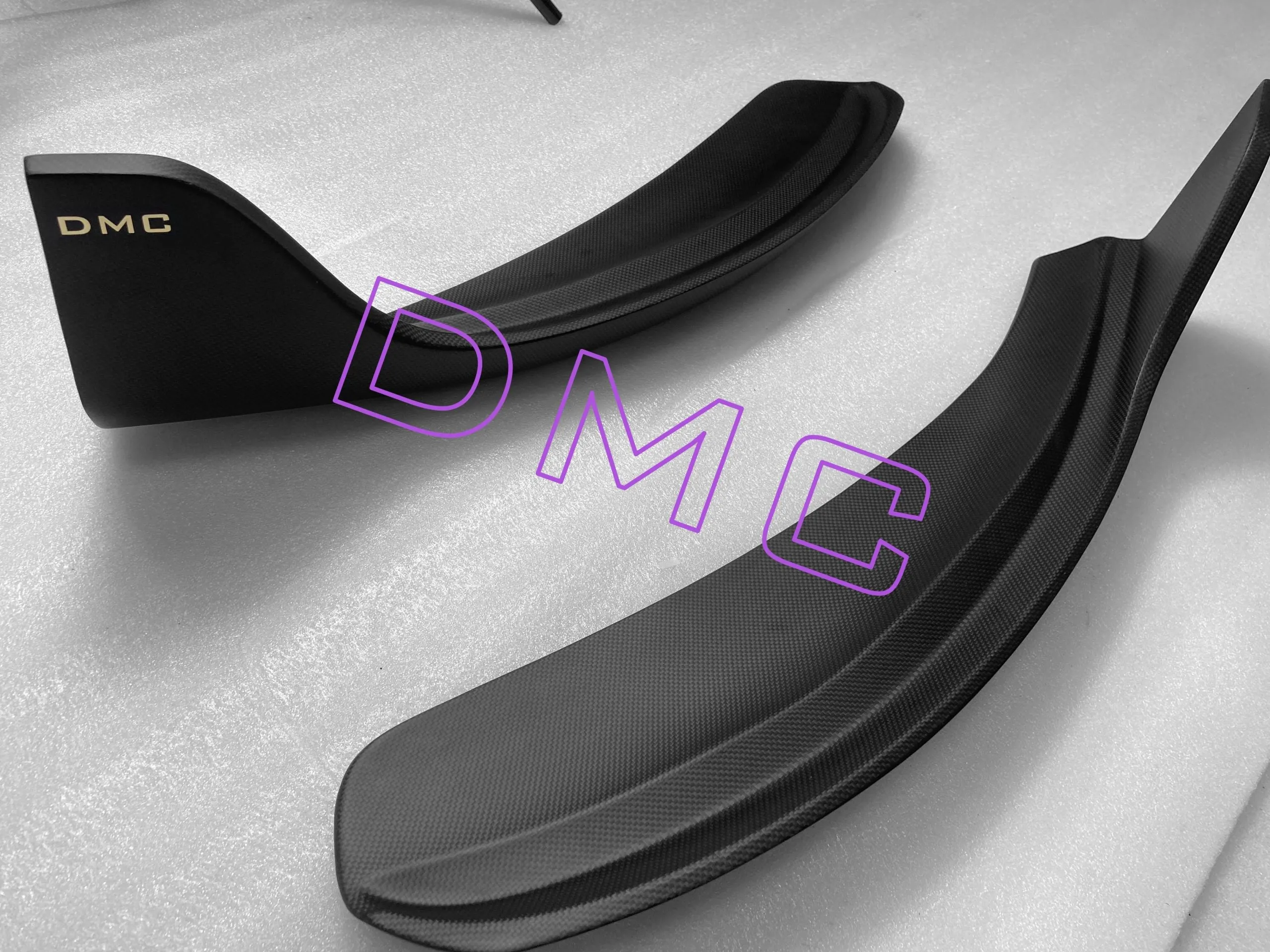 DMC Ferrari Roma Forged Carbon Fiber Front Lip Splitter (DMC Aero Kit) Fits the OEM Roma Coupe Body